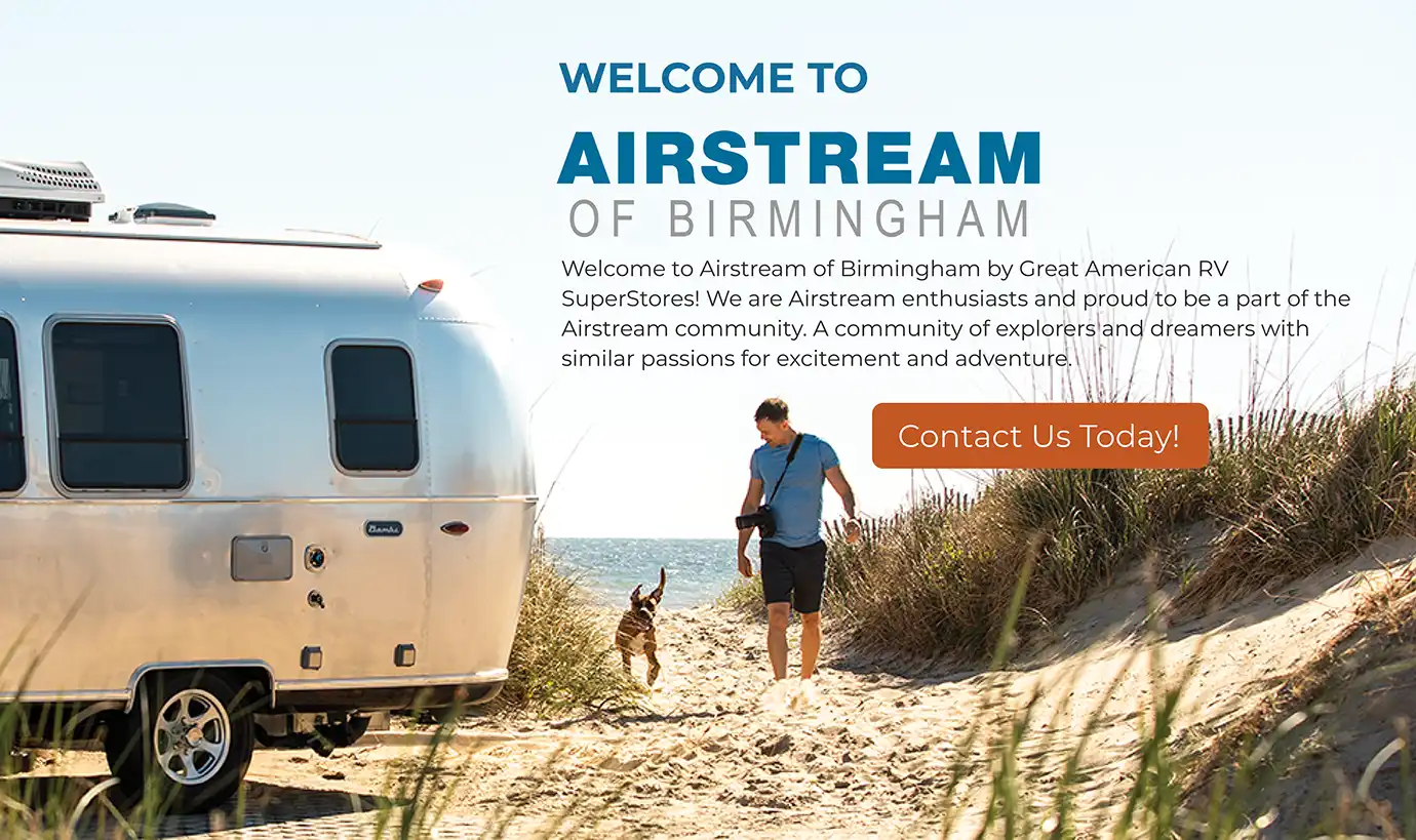 Airstream of Birmingham | Airstream on the beach